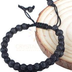 Black Lava Double Layer Dori Bracelet