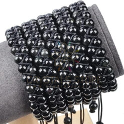 Black Obsidian Double Layer Dori Bracelet