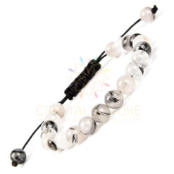 Black Rutile Dori Bracelet