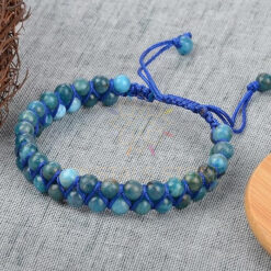 Blue Apatite Double Layer Dori Bracelet