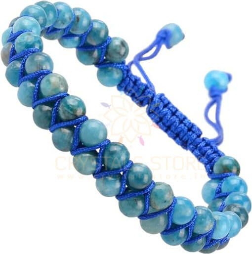 Blue Apatite Double Layer Dori Bracelet