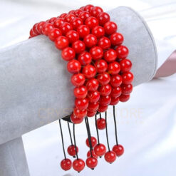 Coral Red Dori Bracelet