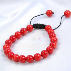Coral Red Dori Bracelet