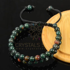 Bloodstone Double Layer Dori Bracelet