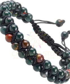 Bloodstone Double Layer Dori Bracelet