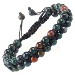 Bloodstone Double Layer Dori Bracelet