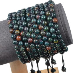 Bloodstone Double Layer Dori Bracelet