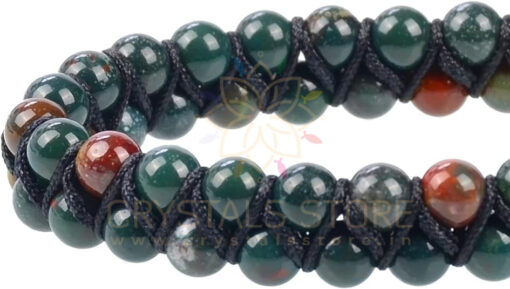 Bloodstone Double Layer Dori Bracelet