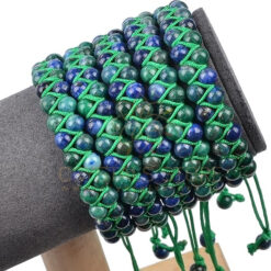 Chrysocolla Double Layer Dori Bracelet