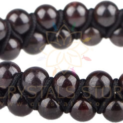 Garnet Double Layer Dori Bracelet