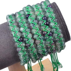 Multi Fluorite Double Layer Dori Bracelet