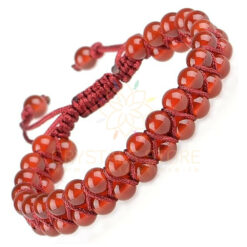 Red Carnelian Double Layer Dori Bracelet