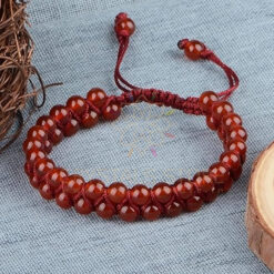 Red Carnelian Double Layer Dori Bracelet