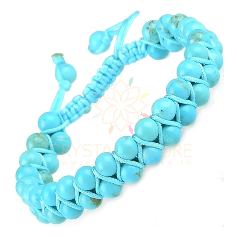 Turquoise Crystal Bracelet