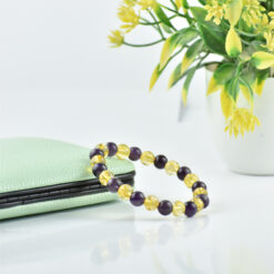 Amethyst Citrine Bracelet