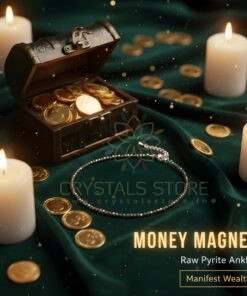 Raw Pyrite Anklet For Women